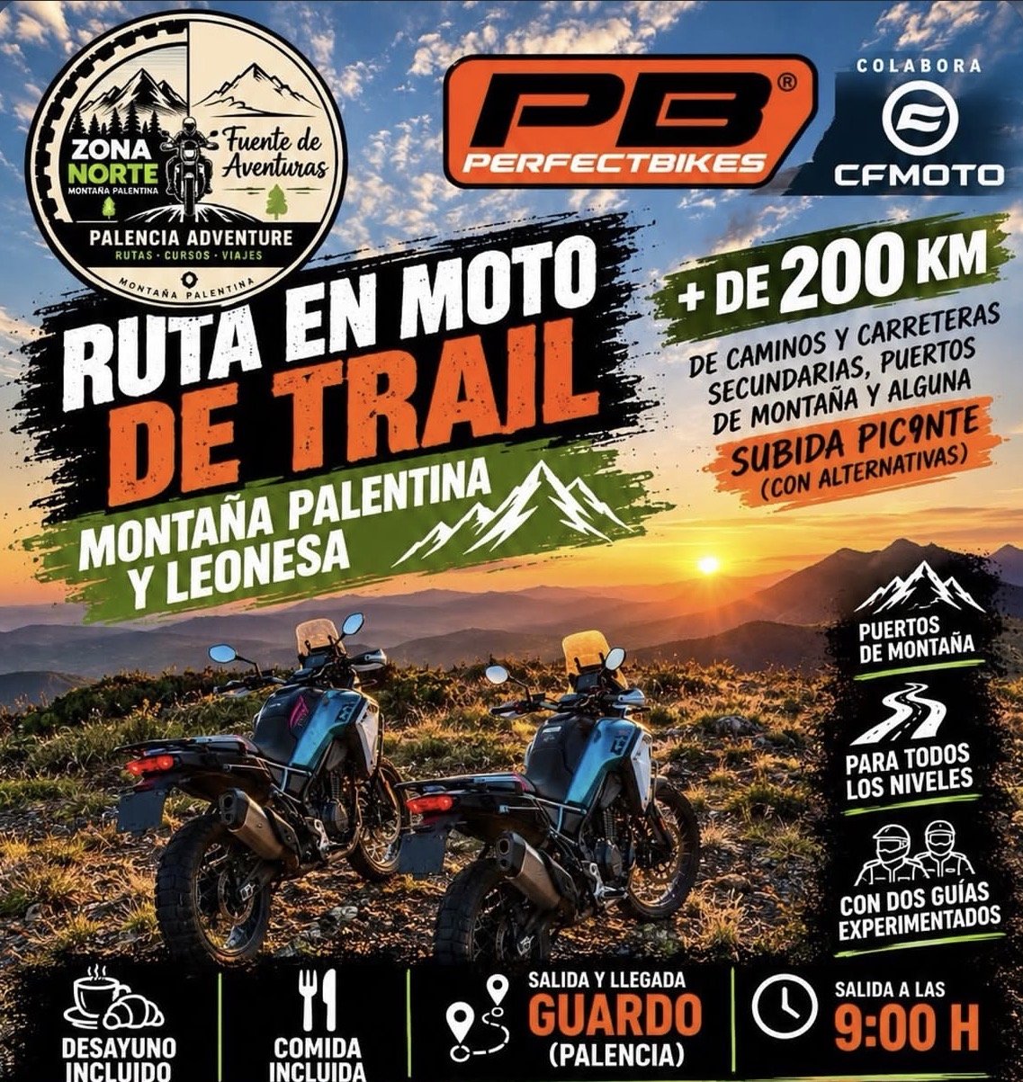 zona norte: ruta en moto